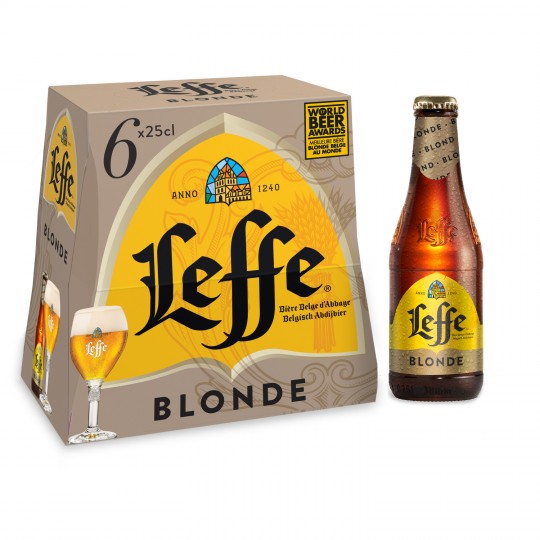 Leffe Biere Blonde 6x25cl  6.60%